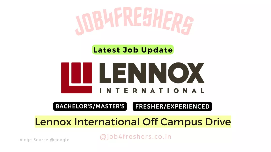 Lennox International Off Campus 2023 |Senior Developer |Apply Now!