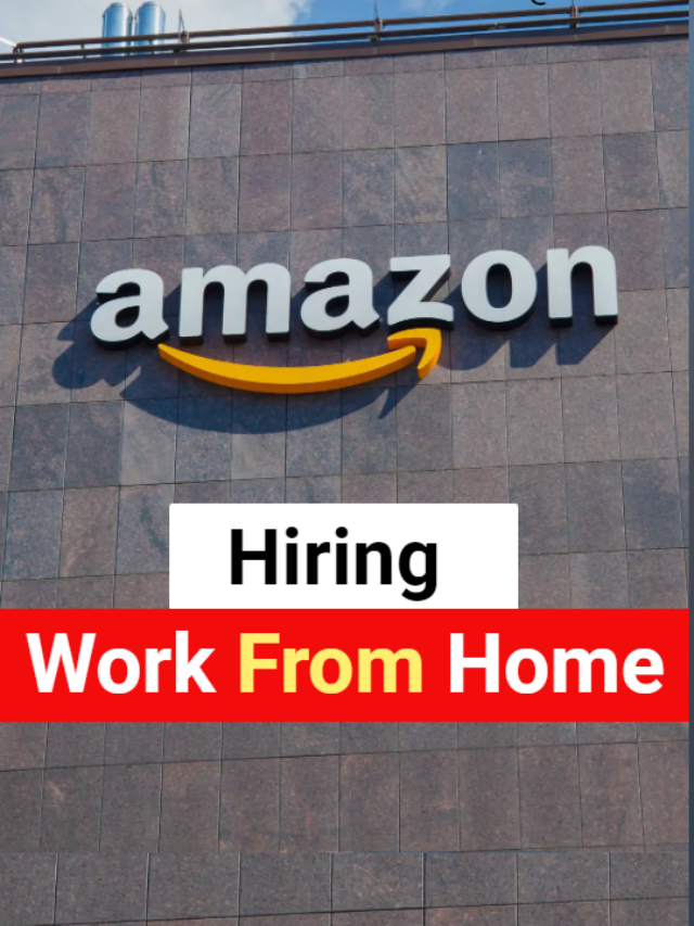 12th Pass Work from Home Job Amazon