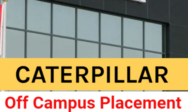 Caterpillar off campus placement