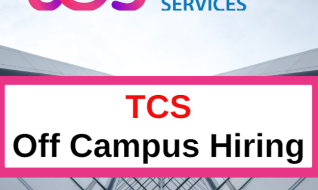 TCS Admin Off Campus Hiring