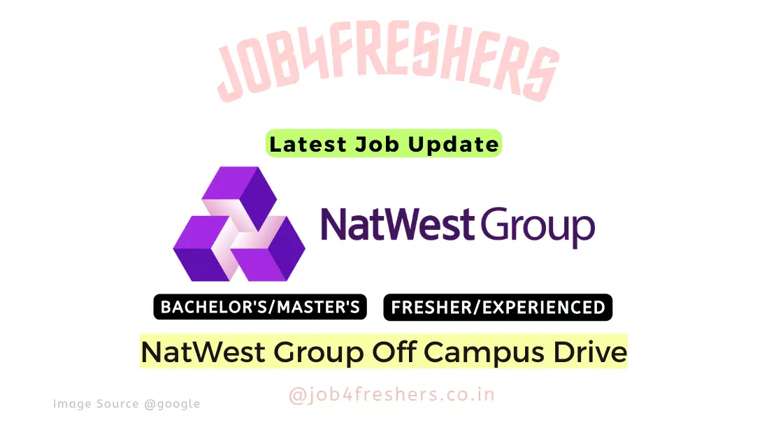 NatWest Group Off Campus 2024 | Quality Specialist | Apply Now!