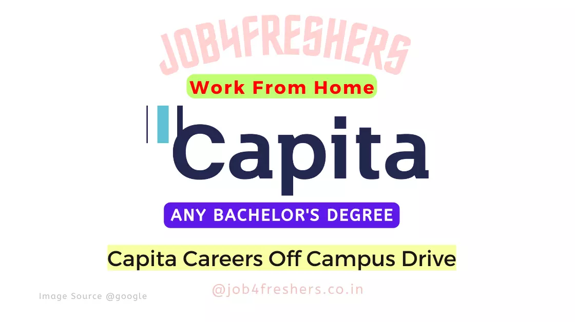 Work From Home Job For Human Resources |Capita