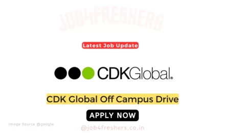 CDK Global Off Campus Hiring Software Engineers |Apply Now!