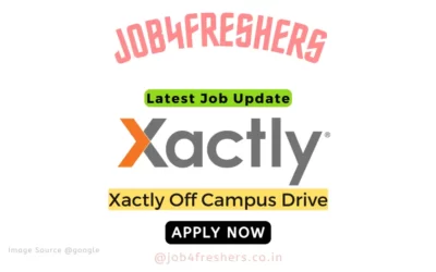 Xactly Off Campus 2023 Hiring Software Engineer Latest Update