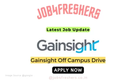 Gainsight Off Campus 2023 |Software Engineer |Apply Now!