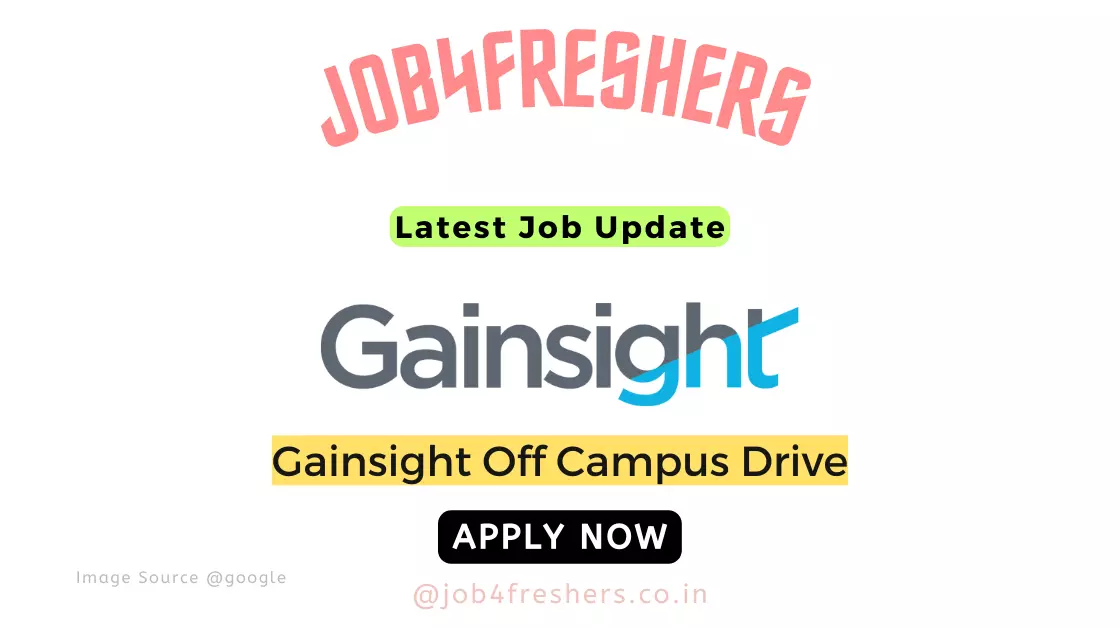 Gainsight Off Campus 2023 |Software Engineer |Apply Now!