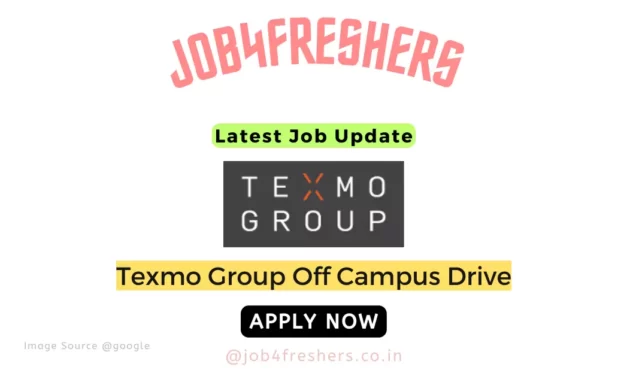 Texmo Group 2023 |Graduate Engineer Trainee |Apply Now!