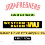 Western Union Recruitment 2024 Hiring Associates | Apply Now!!