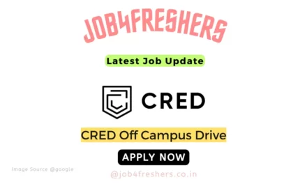 CRED Off Campus 2024 For Software Development Intern | Apply Now