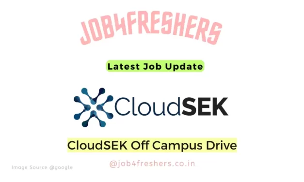 CloudSEK Off Campus 2024 |Product Specialist Intern |Apply Now!