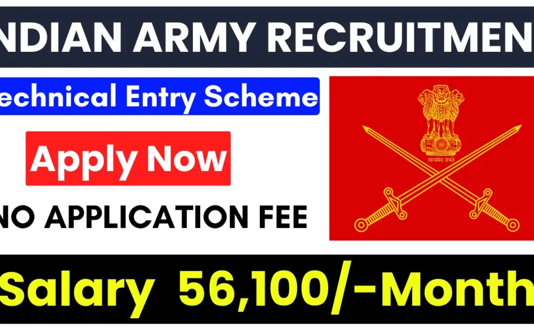 Latest Government Jobs | Sarkari Jobs with Job4Government 10 Indian Army Recruitment Technical Entry Scheme (TES) 2025 | Apply Now!