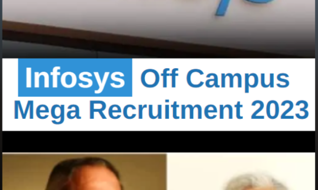 Infosys Mega Recruitment 2023
