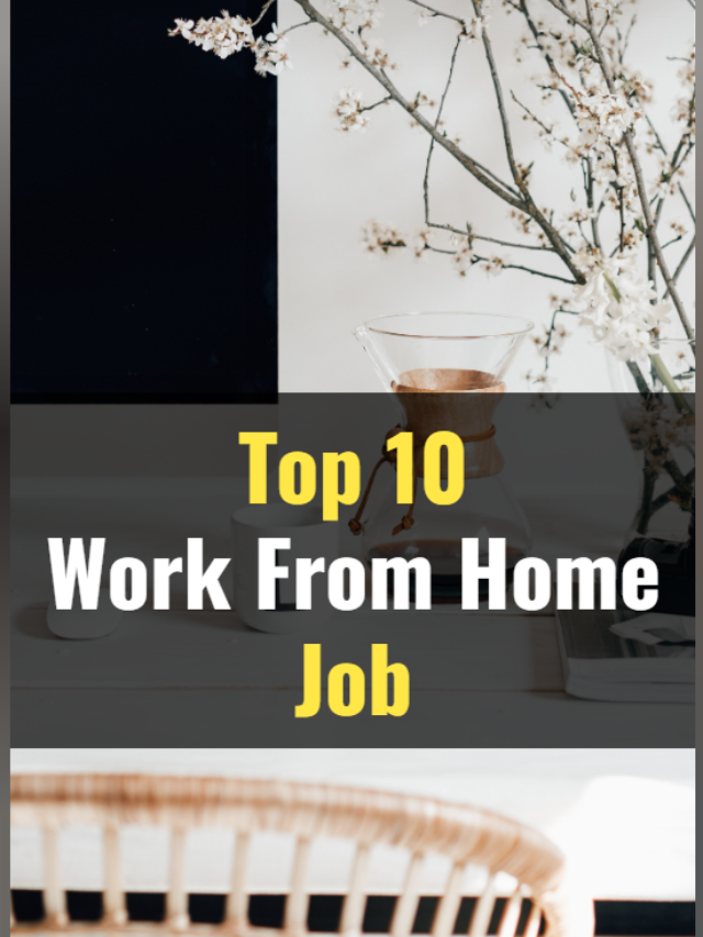 Top 10 Work From Home Jobs Job4freshers