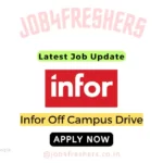 Infor Recruitment Hiring Associates |Direct Link |Apply Now!
