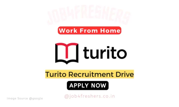 Turito Is Hiring Work From Home Job |Earn Rs. 60,000/month |Apply Now!