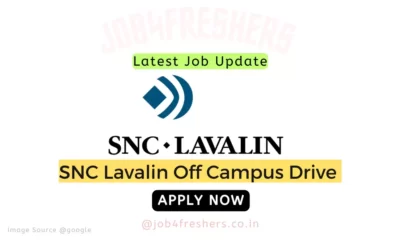 SNC Lavalin Off Campus 2023 |Support Analyst |Apply Now!