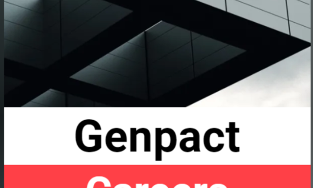 Genpact Off Campus For Freshers 2024