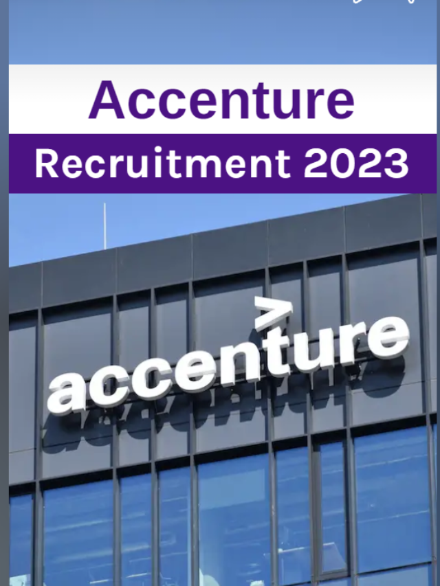 Accenture Job Recruitment 2023