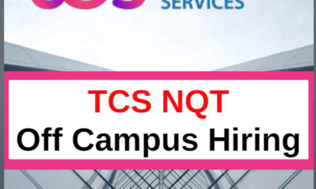TCS Off Campus Drive 2023