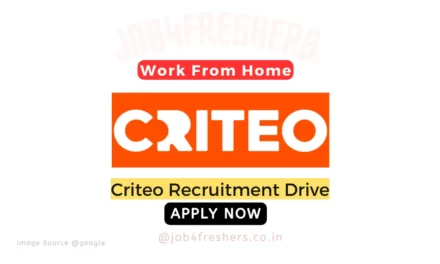 Criteo Off Campus Recruitment 2023 | Intern | Work From Home | Latest Job !