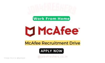 McAfee Work From Home Recruitment 2023 |Backend Developer |Apply Now