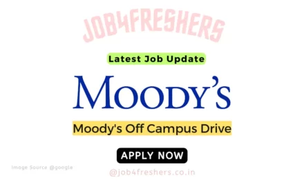 Moody’s Off Campus Hiring For Systems Engineer |Apply Now!