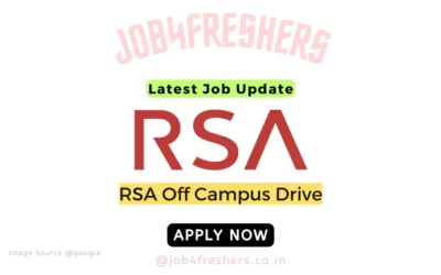 FRESHERS JOBS 1 RSA Off Campus Hiring For Software Engineer | Apply Now!