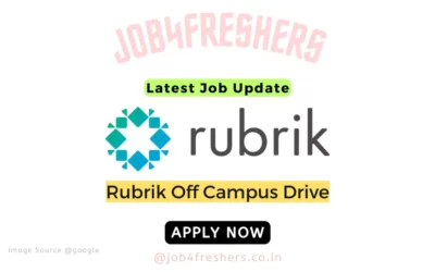 Rubrik conducting Internship for Freshers | Bangalore Location