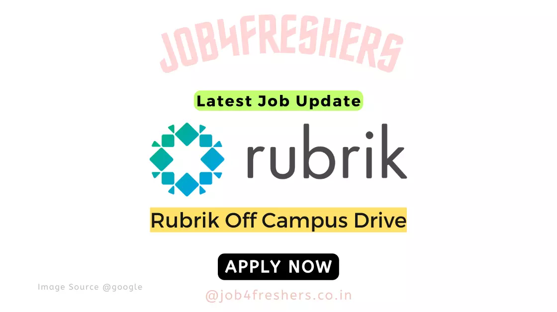 Rubrik Off Campus 2024 Hiring Software Engineer | Apply Now!