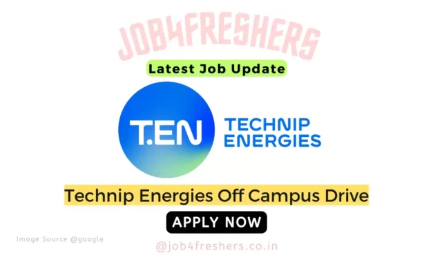 Technip Energies Recruitment 2023 | Graduate Trainee | Apply Now!