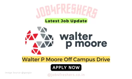 Walter P Moore Hiring Engineering Intern |Pune |Apply Now!