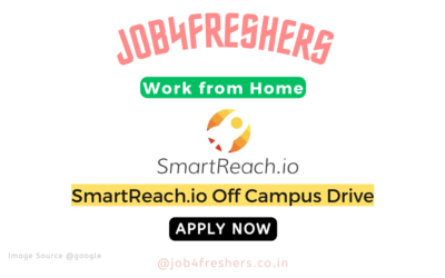SmartReach Off Campus Hiring Work from Home Jobs |Apply Now!