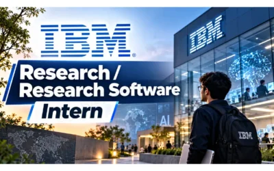 INTERNSHIPS 1 IBM Internship 2026 | Hiring for IBM Research/Research Software – Intern |Apply Now!