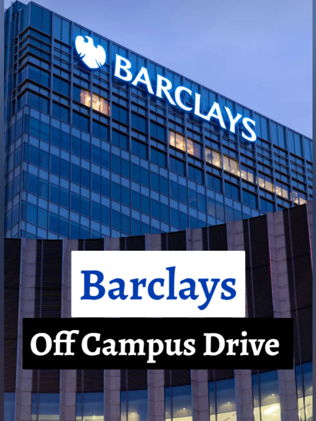 Barclays Recruitment drive 2023