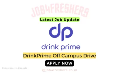 FRESHERS JOBS 18 DrinkPrime Recruitment for Customer Success Executive | Direct Link