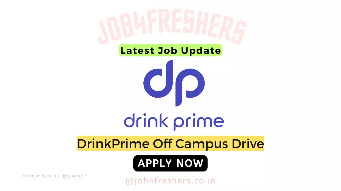 DrinkPrime Recruitment for Customer Success Executive | Direct Link