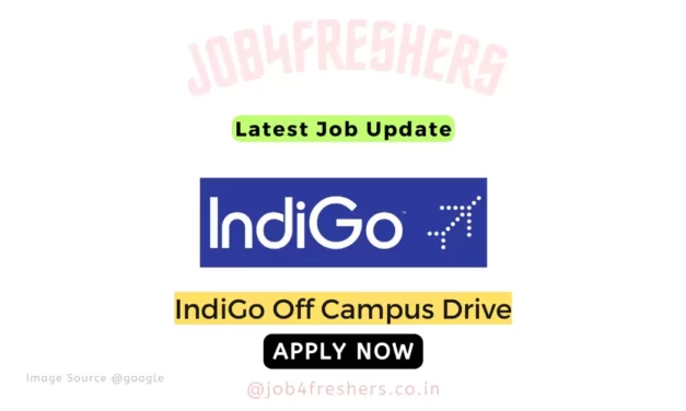 IndiGo Airlines Job Vacancy 2024 Apply For Data Engineer