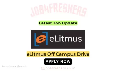 eLitmus Recruitment 2023 |Associate Consultant |Apply Now