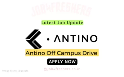 INTERNSHIPS 3 Antino Recruitment Drive 2023 |Quality Analyst Intern |Apply Now!