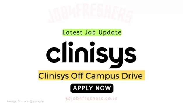 Clinisys Off Campus 2023 Associate Software Engineer |Apply Now!
