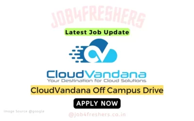 CloudVandana Off Campus 2023 Associate Software Engineer |Apply Now!