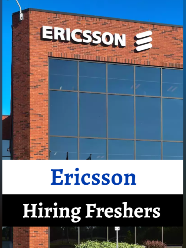 Ericsson Hiring Application Support Engineer