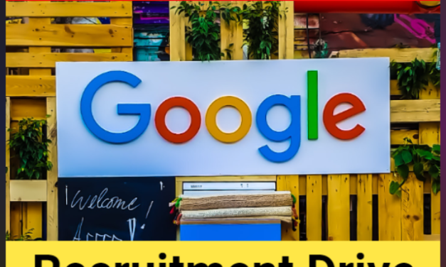 Google Recruitment Drive 2024