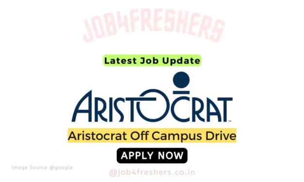 Aristocrat Off Campus 2023 |Software Engineer |Apply Now!