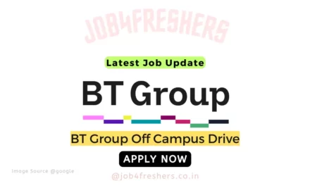 BT Group Off Campus 2023 |Trainee Associate Engineer Network  |Apply Now