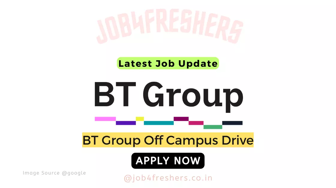 BT Group Off Campus 2023 |Trainee Associate Engineer Network  |Apply Now