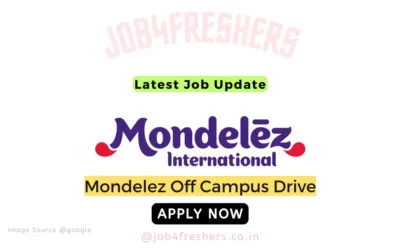 FRESHERS JOBS 16 Mondelez Off Campus 2024 | Work From Home | HR Executive | Apply Now!