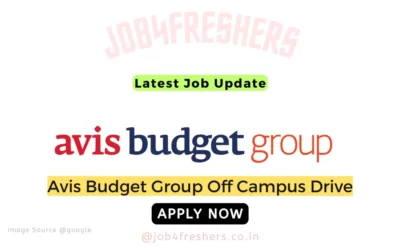FRESHERS JOBS 11 Avis Budget Group Off Campus 2023 |Software Development Engineer |Latest Update