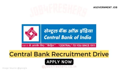 Central Bank of India Recruitment 2025 | 06 posts | Apply Offline