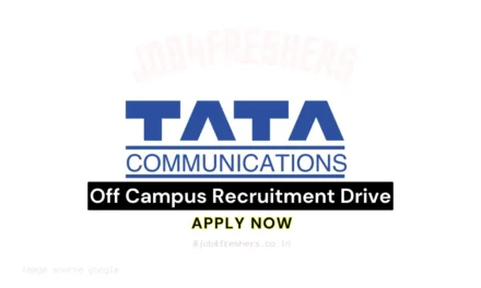 TATA Communications off campus Hiring For Engineer | Apply Now!